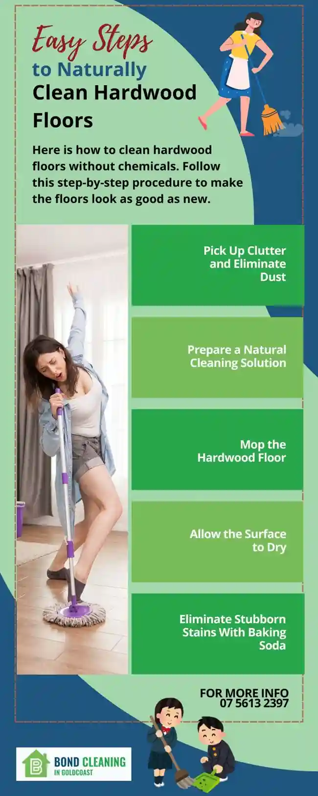 Info on How to Clean Hardwood Floors Without Chemicals