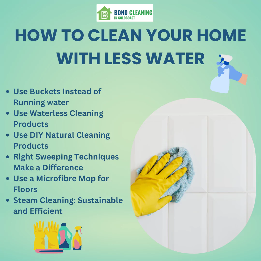  Clean Your Home with Less Water
