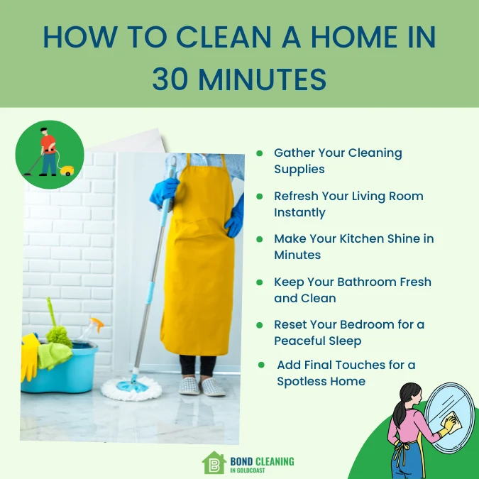 How to Clean a Home in 30 Minutes
