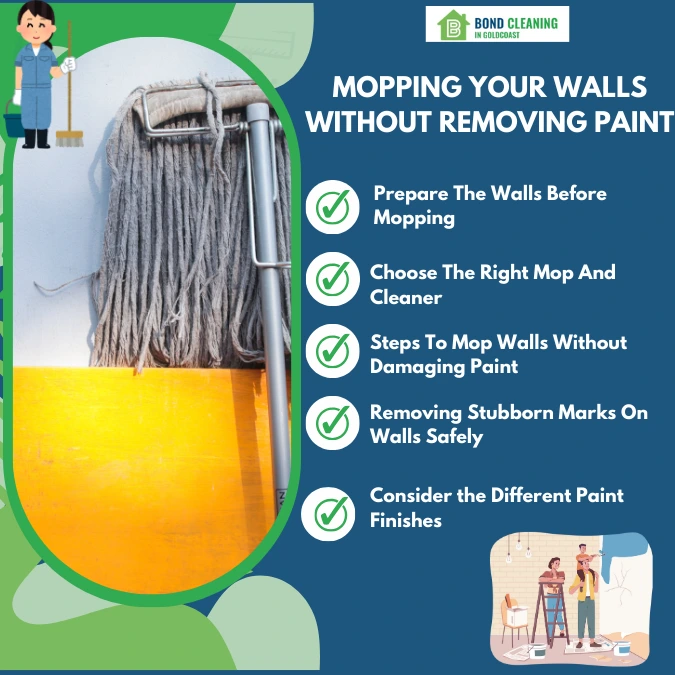 Infographic For Mopping Your Walls Without Removing Paint