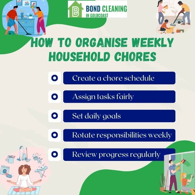 How To Organise Weekly Household Chores