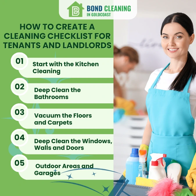 How to create a cleaning checklist for tenants and landlords