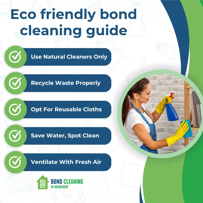 Eco friendly bond cleaning guide