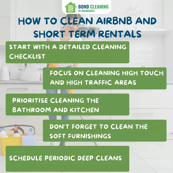 clean Airbnb and short term rentals
