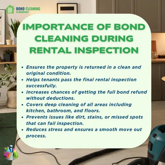 Importance Of Bond Cleaning During Rental Inspection